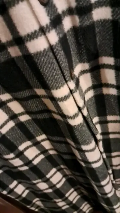 Camisa de franela a cuadros para hombre - miniatura 4