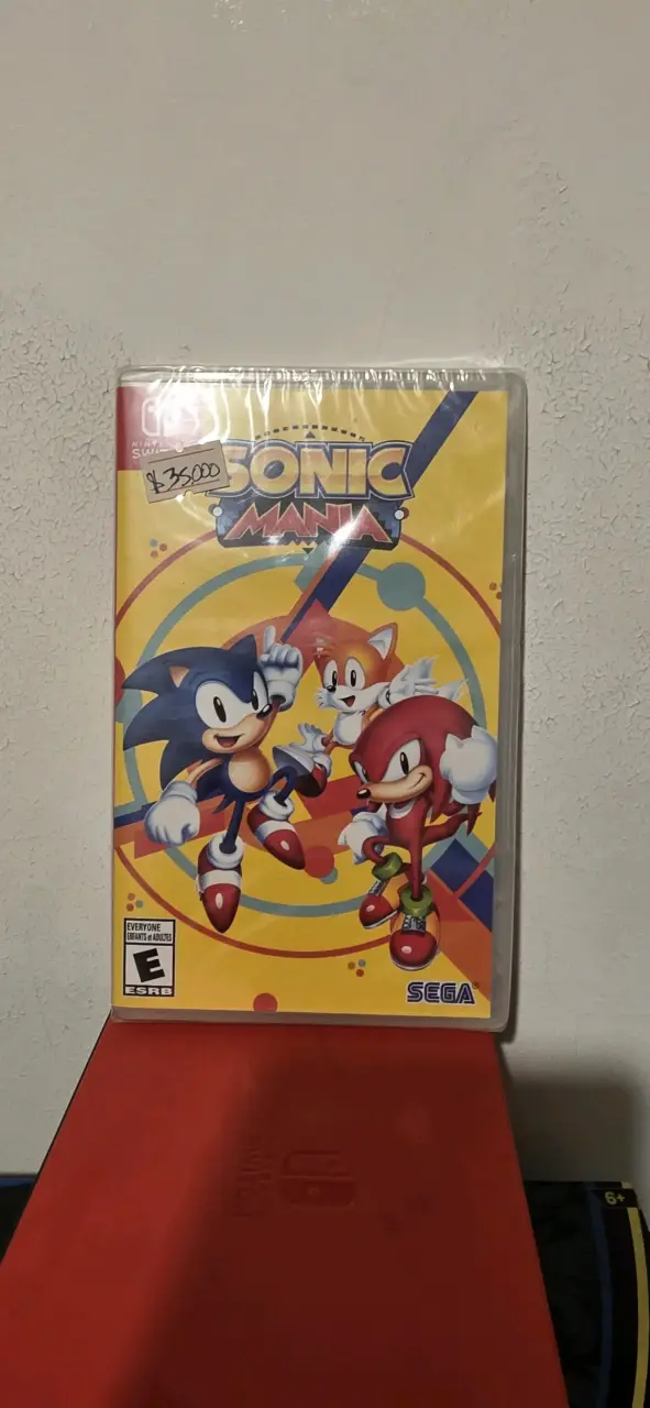 Juego Sonic Mania para Nintendo Switch nuevo
