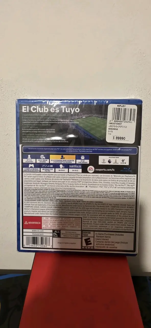 Videojuego EA Sports FC 26 para PS4 nuevo - 2