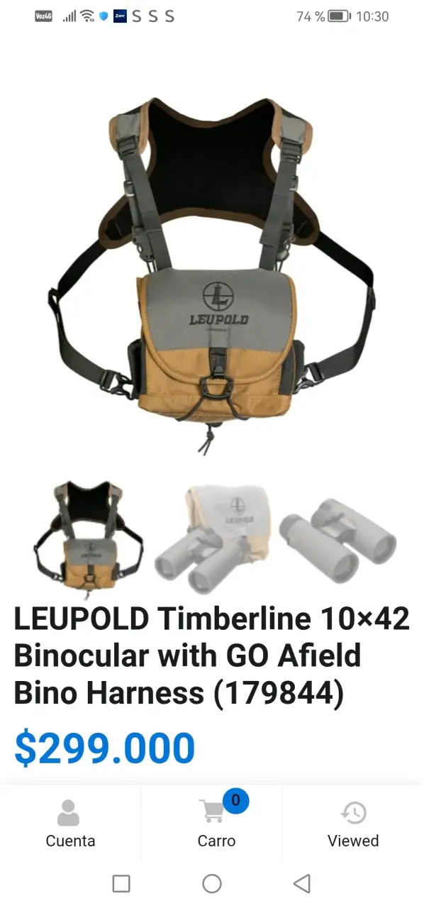 Binoculares Leupold con estuche resistente - 5