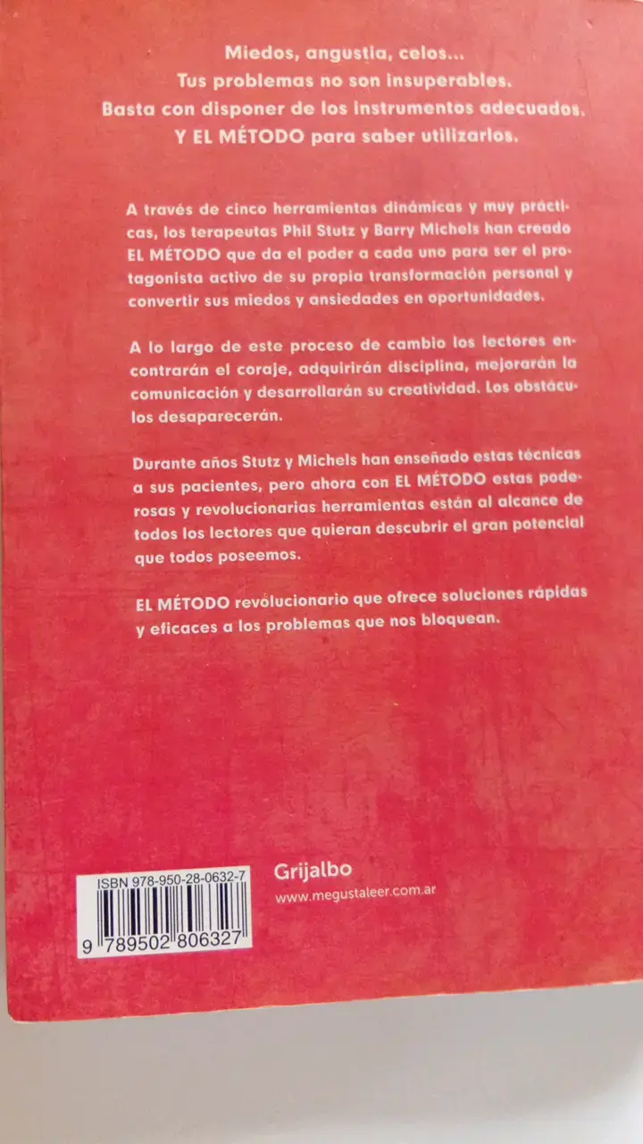 Libro 'El Método' de Phil Stutz y Barry Michels - 2