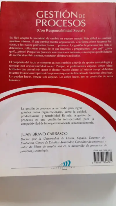 Libro Gestión de Procesos con Responsabilidad Social - miniatura 2