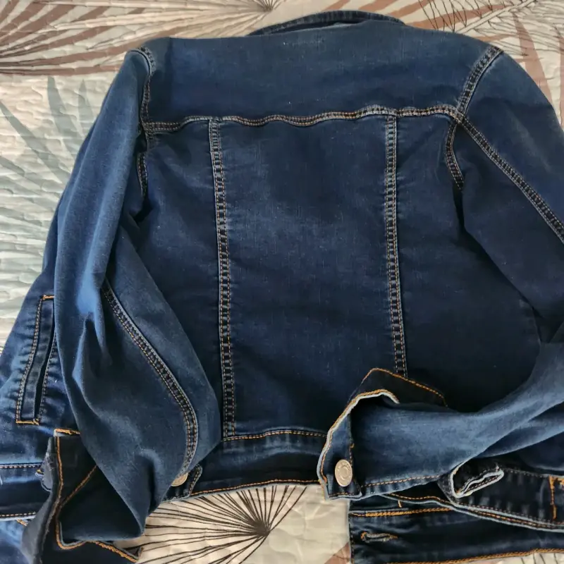 Chaqueta de mezclilla azul Americano Niño - 4