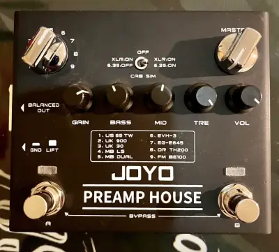 Pedal preamplificador Joyo Preamp House - miniatura 1