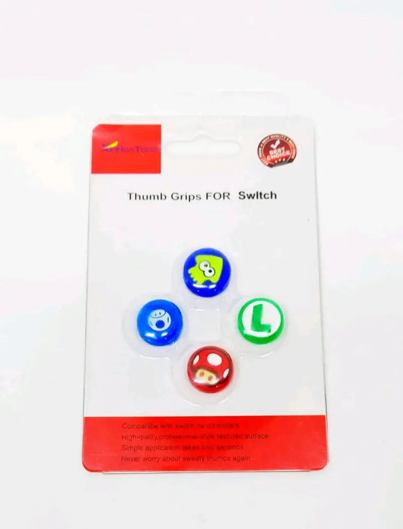 Thumb grips para Nintendo Switch con diseño - 2