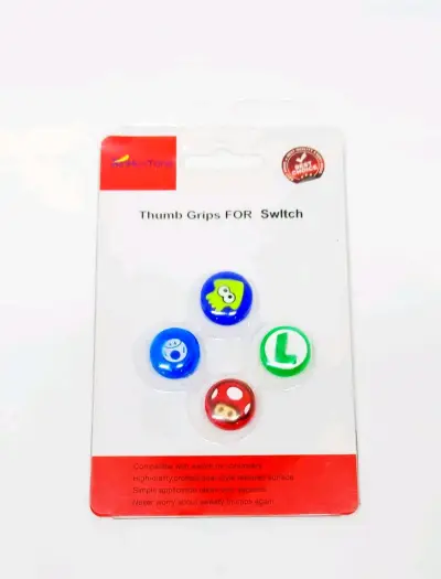 Thumb grips para Nintendo Switch con diseño - miniatura 2