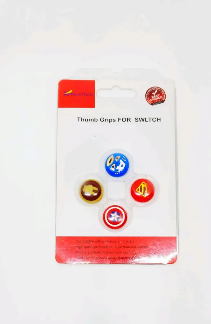 Thumb grips para Nintendo Switch con diseño - 4