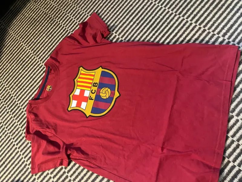 Polera roja FCB Barcelona para hombre - 1