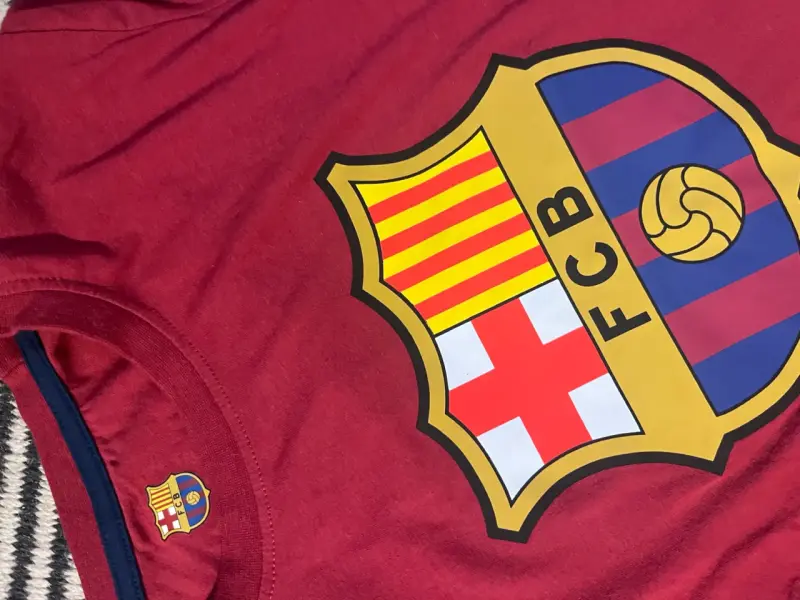 Polera roja FCB Barcelona para hombre - 2