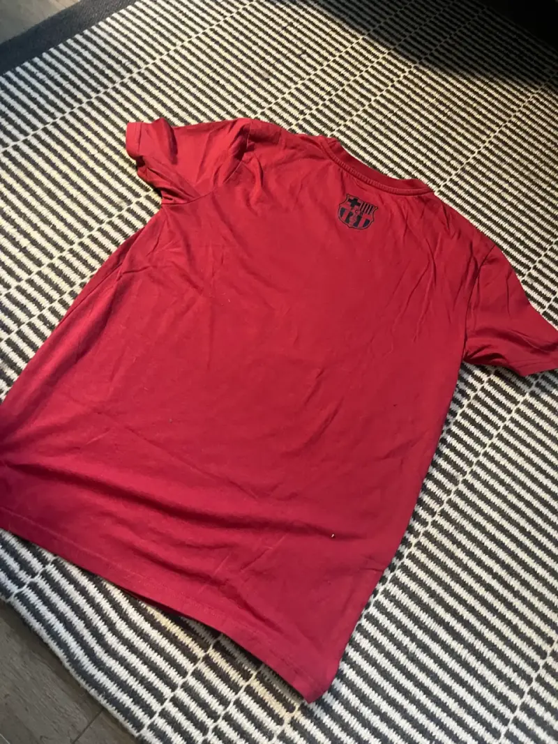Polera roja FCB Barcelona para hombre - 4