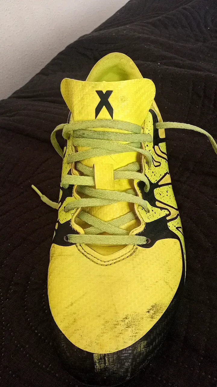 Botines de fútbol Adidas amarillos - 3