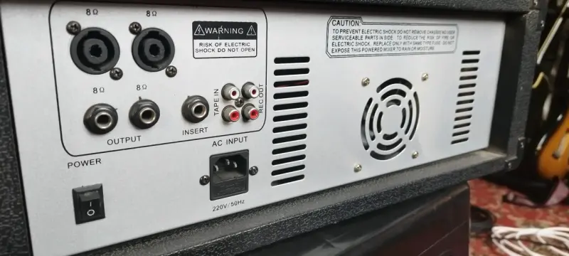 Amplificador de audio Aurax PM2000 con ecualizador - 5