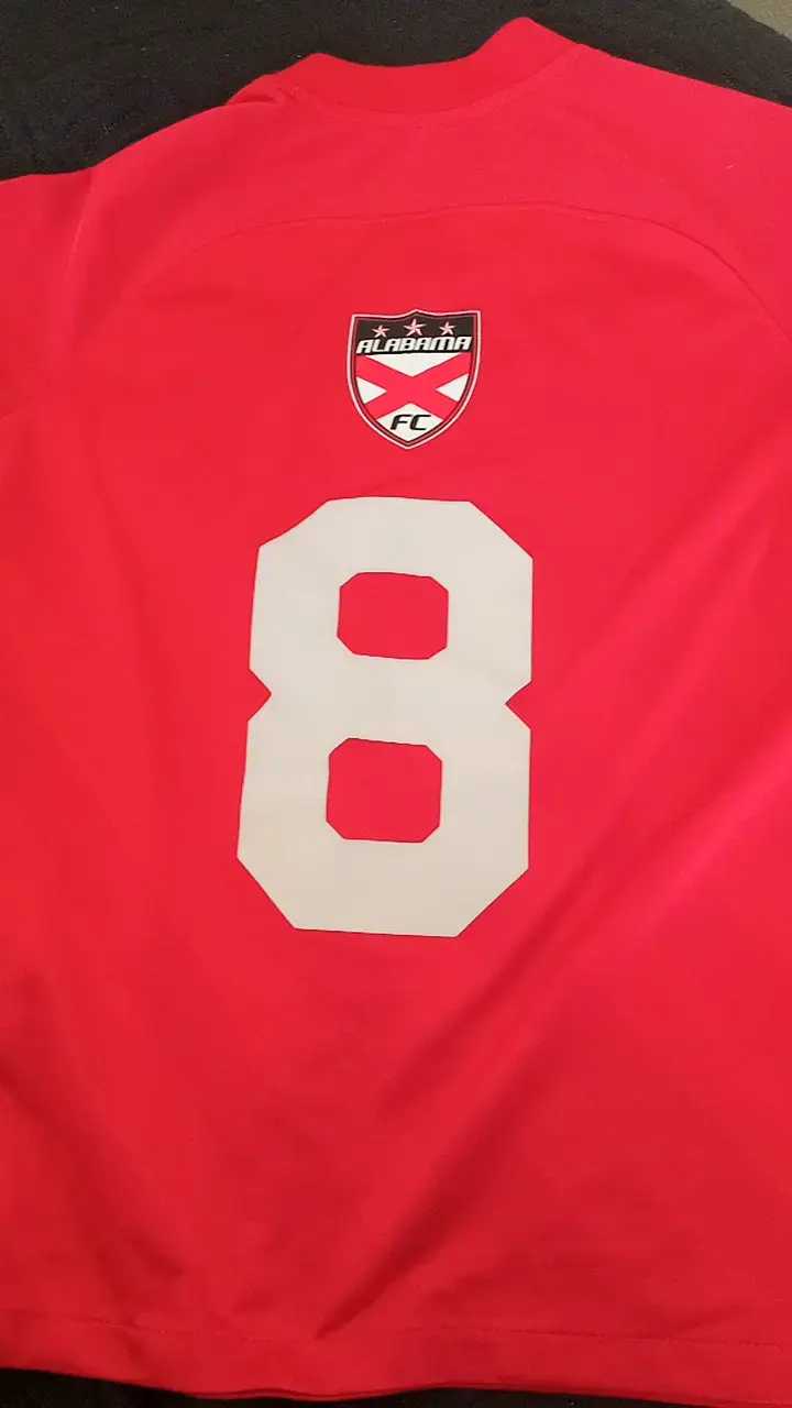 camiseta de futbol roja nike - 4