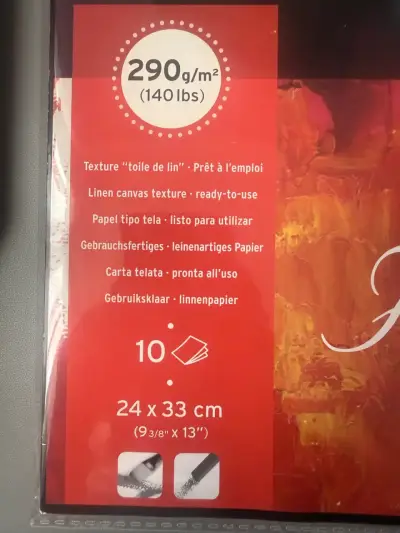 Block de oleo - acrílico Canson Figueras 290g/m² - miniatura 2