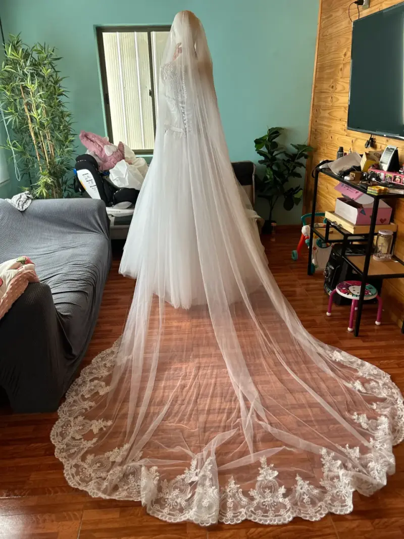 Vestido de novia estilo princesa - 4