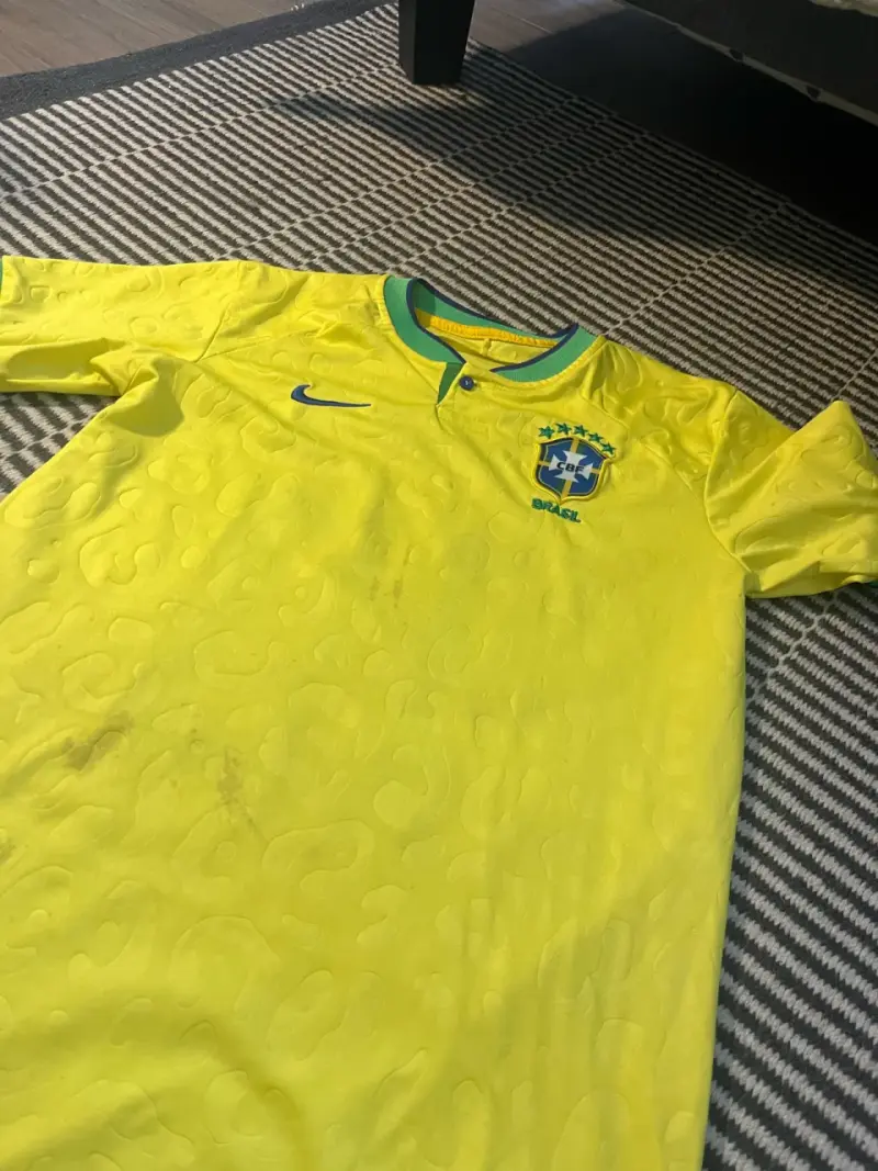 Camiseta amarilla de Brasil Nike - 1