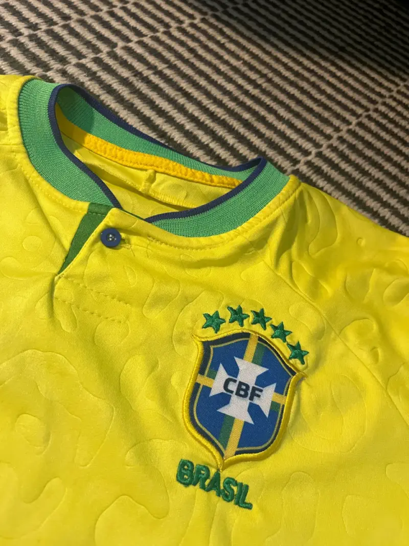 Camiseta amarilla de Brasil Nike - 2