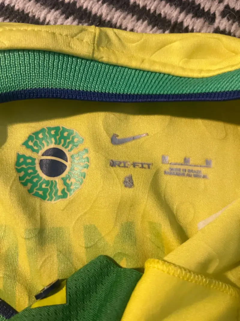 Camiseta amarilla de Brasil Nike - 3