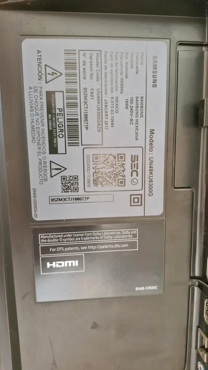Televisor Samsung LED de 49 pulgadas - 5