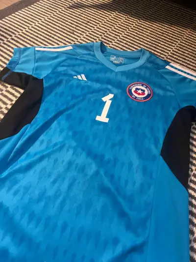 Camiseta de fútbol Adidas Chile azul - miniatura 1