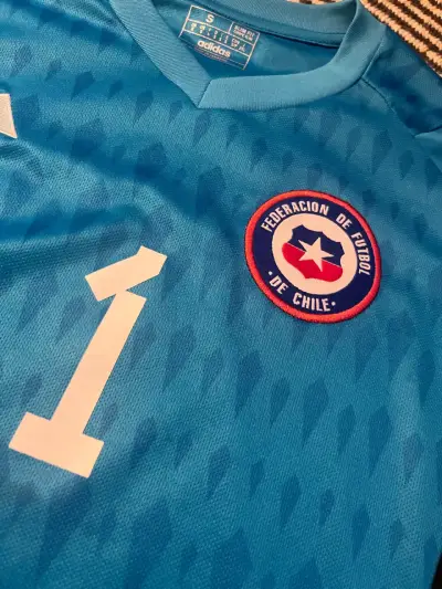 Camiseta de fútbol Adidas Chile azul - miniatura 2