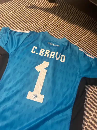 Camiseta de fútbol Adidas Chile azul - miniatura 4