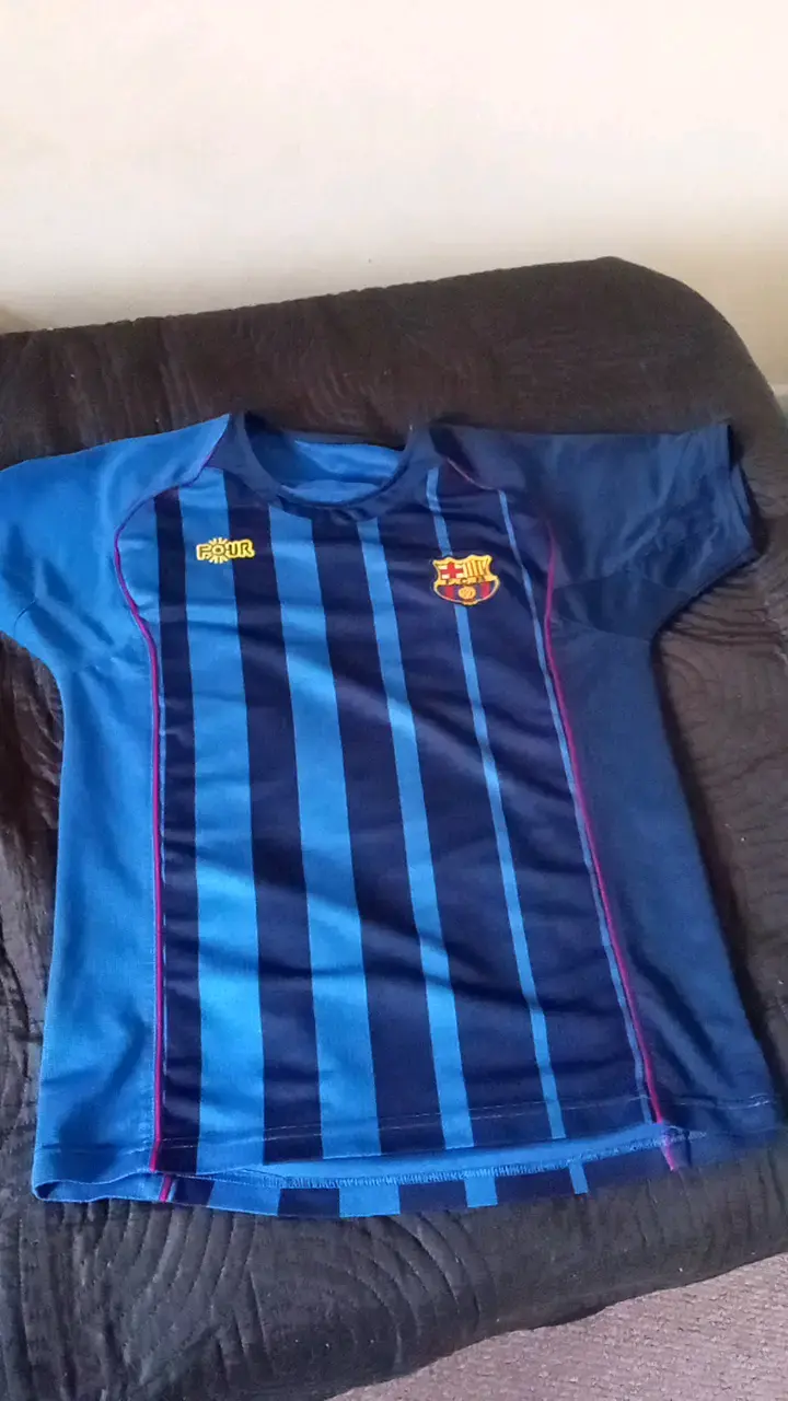 Camiseta azul Barça año 2004 visitante - 1