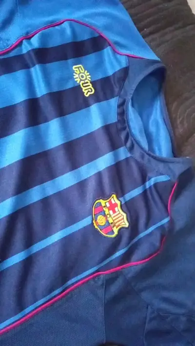 Camiseta azul Barça año 2004 visitante - miniatura 2
