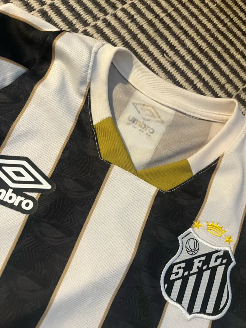 Camiseta Umbro Santos FC rayada - 2