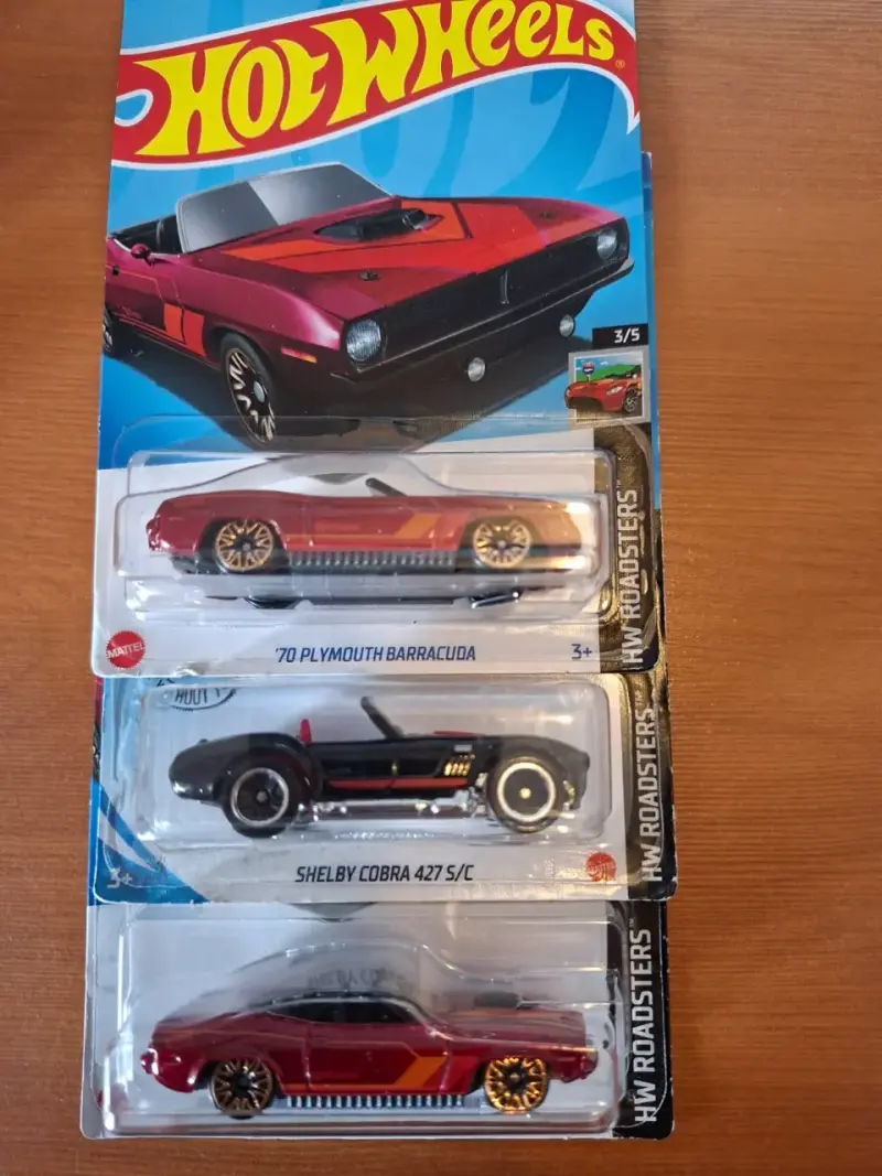 Set de autos Hot Wheels Roadsters y Arts - 2
