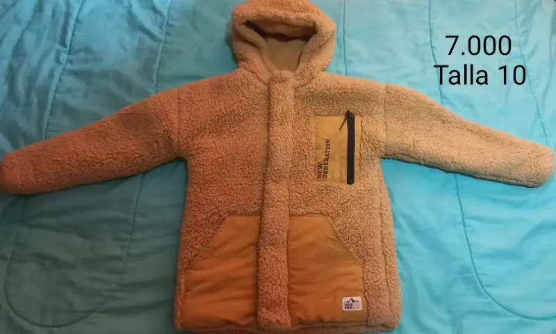 Chaqueta de lana para niño talla 10