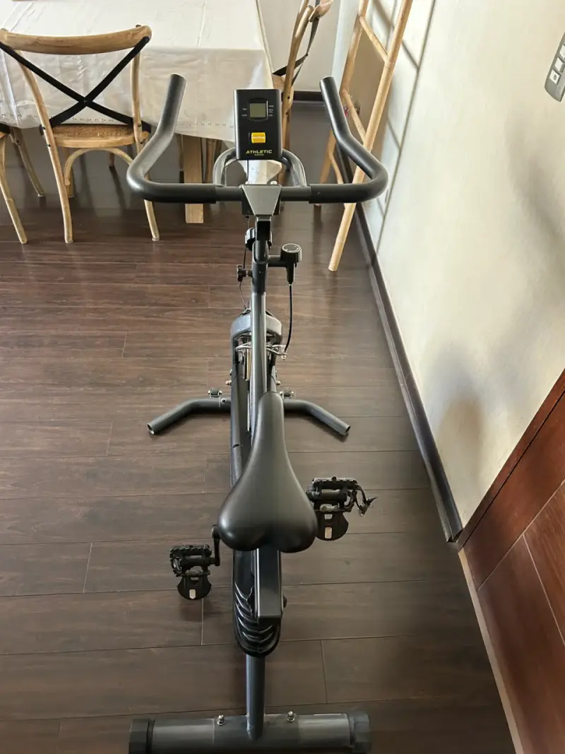 Bicicleta estática Athletic Works negra - 6
