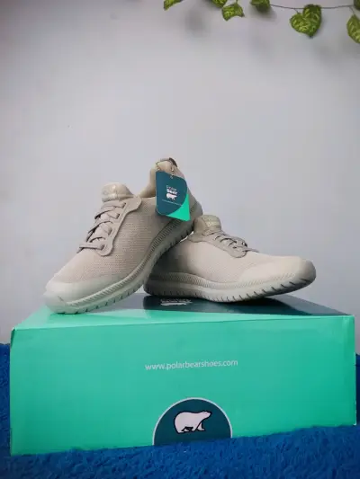 Zapatillas Polar Bear gris para mujer - miniatura 1