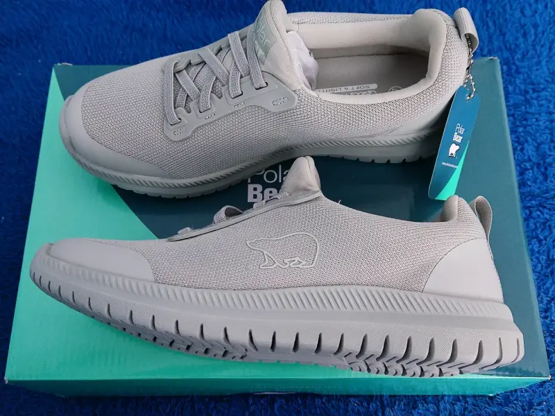 Zapatillas Polar Bear gris para mujer - 2