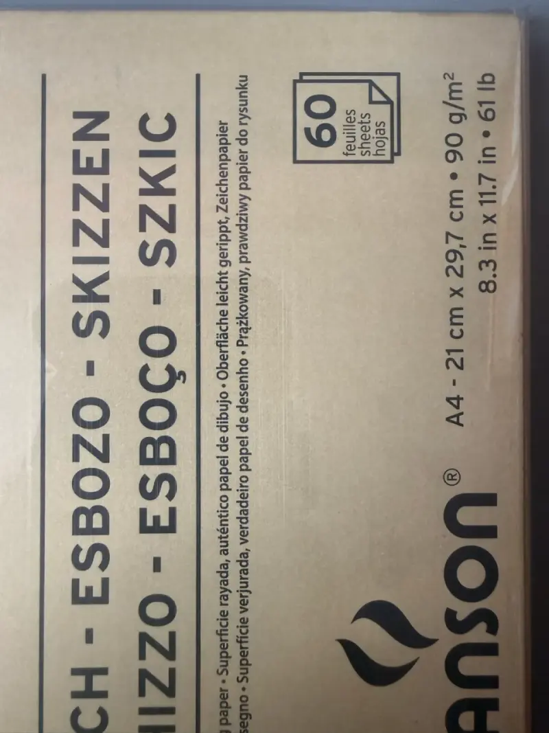 Bloc de dibujo Canson XL Kraft A4 - 2