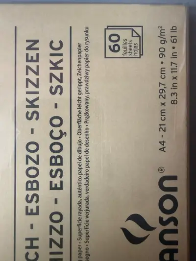 Bloc de dibujo Canson XL Kraft A4 - miniatura 2