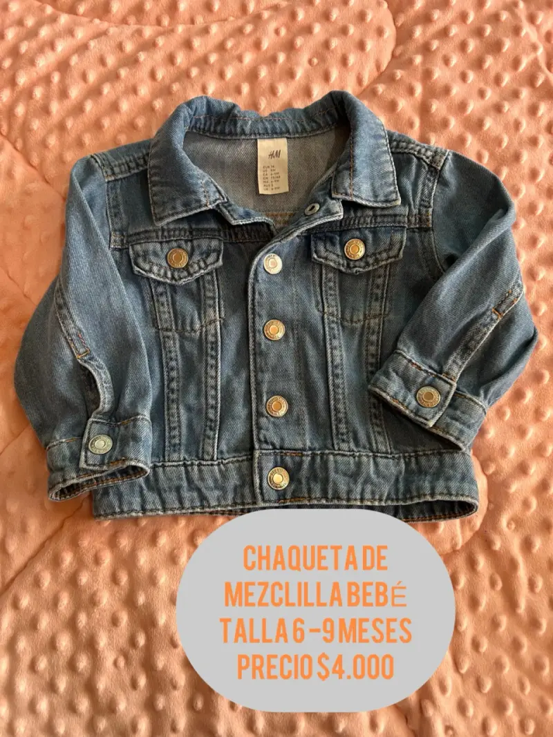Chaqueta de mezclilla para bebé H&M