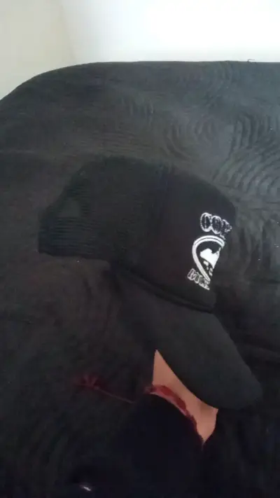 Gorra negra Corteiz con bordado - miniatura 4