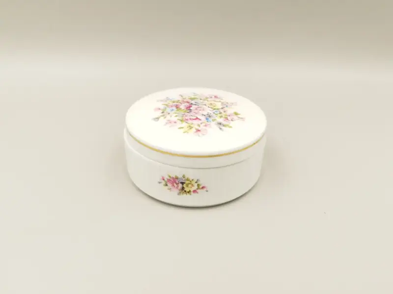 Joyero Porcelana Florencia diseño floral - 1