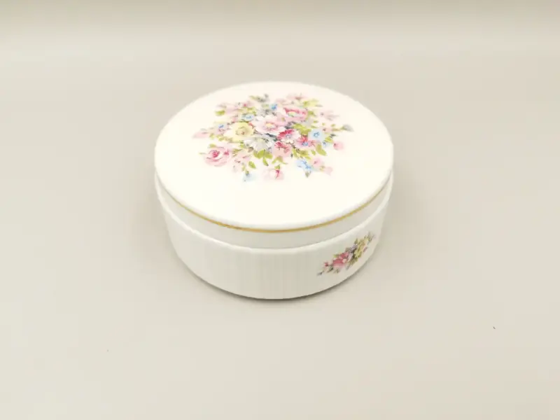 Joyero Porcelana Florencia diseño floral - 2