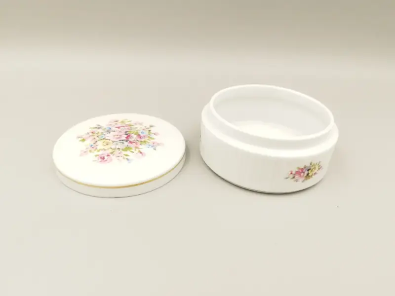 Joyero Porcelana Florencia diseño floral - 3