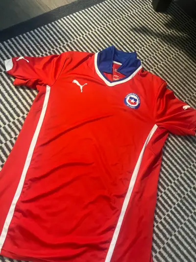 Camiseta roja selección Chile Puma - miniatura 1