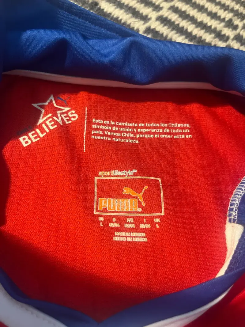 Camiseta roja selección Chile Puma - 3