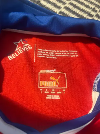 Camiseta roja selección Chile Puma - miniatura 3