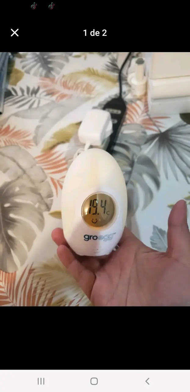 Termómetro digital Gro Egg para bebés