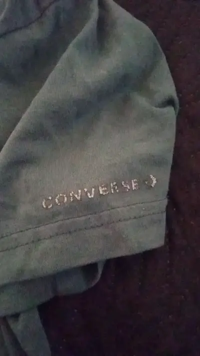 Polera verde converse - miniatura 3
