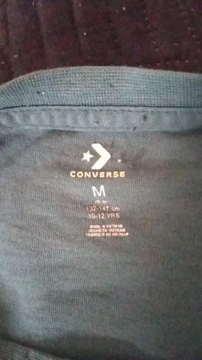 Polera verde converse - miniatura 5