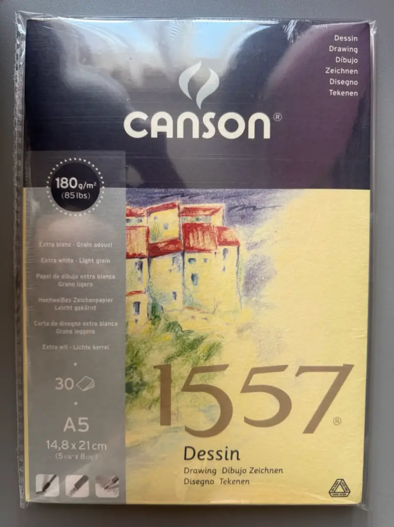 Block de dibujo Canson 1557 Dessin A5 180g/m² - 1