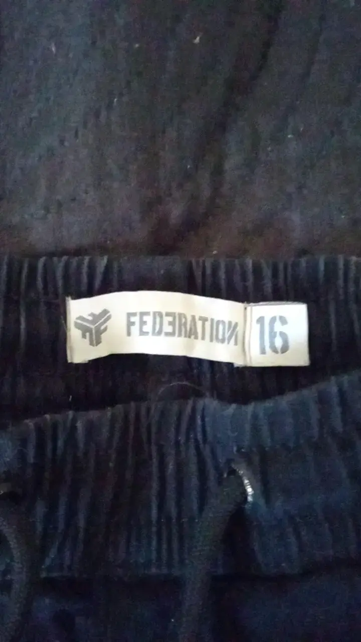 Shorts cargo negros de algodón - 2