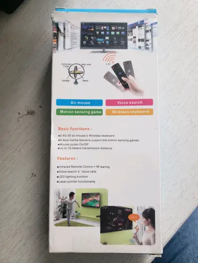Control remoto Air Mouse 2.4G inalámbrico - miniatura 2